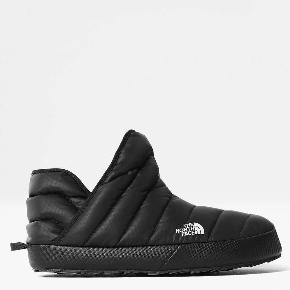 The North Face Mules Mens Australia - The North Face Thermoball™ Traction Bootie Black / White (RPN-